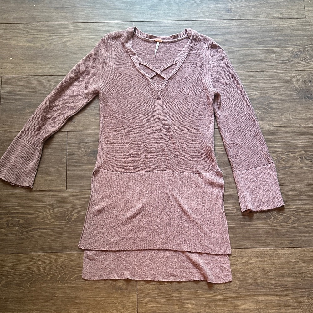 Free People V-Neck Sweater